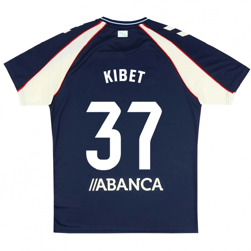 Danxen Kinder Aldrine Kibet #37 Königsblau Rot Weiß Auswärtstrikot Trikot 2026/27 T-Shirt Schweiz