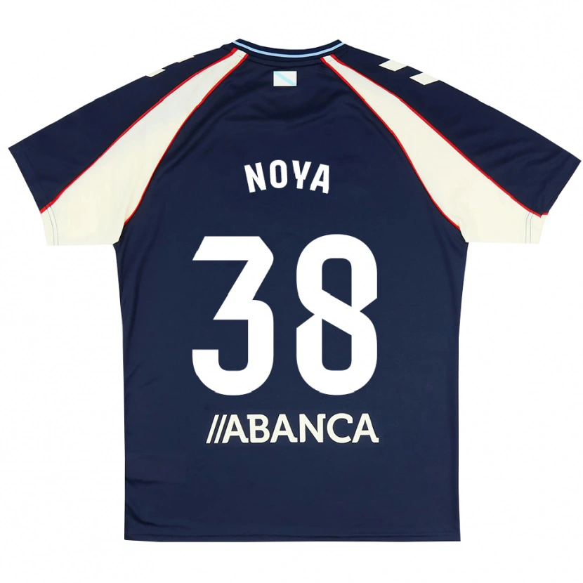 Danxen Kinder Dani Noya #38 Königsblau Rot Weiß Auswärtstrikot Trikot 2026/27 T-Shirt Schweiz