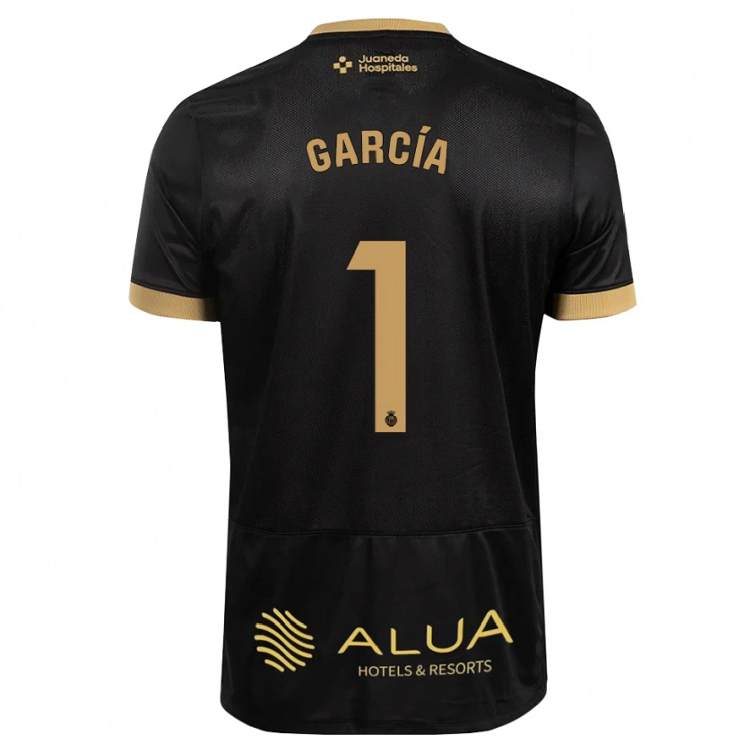 Danxen Kinder Pere García #1 Schwarz Sandbraun Burly Wood Auswärtstrikot Trikot 2026/27 T-Shirt Schweiz