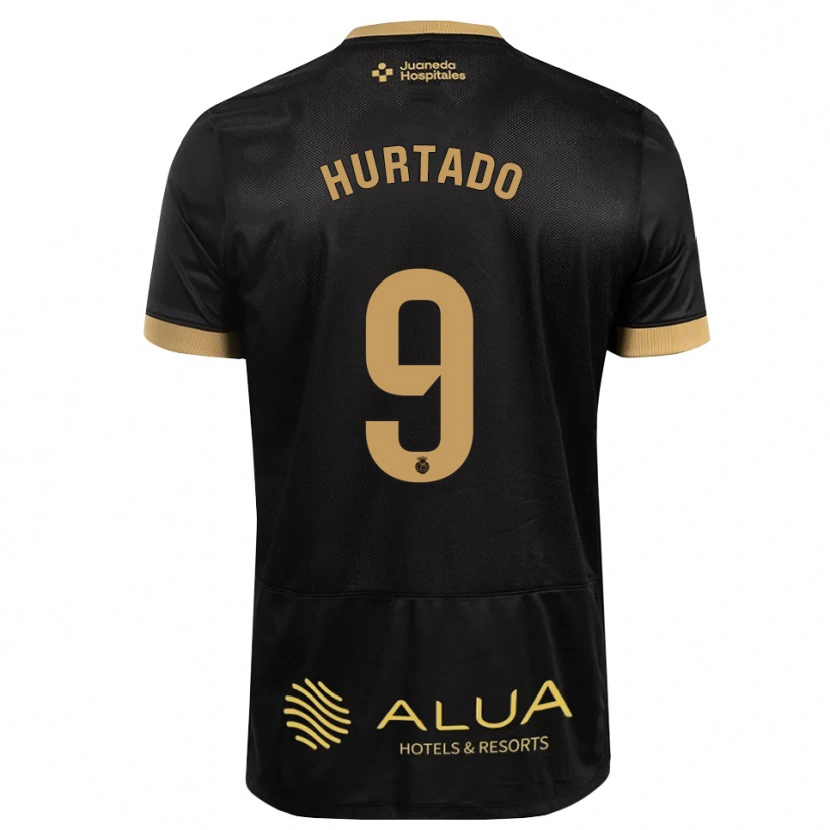 Danxen Kinder Wilber Hurtado #9 Schwarz Sandbraun Burly Wood Auswärtstrikot Trikot 2026/27 T-Shirt Schweiz