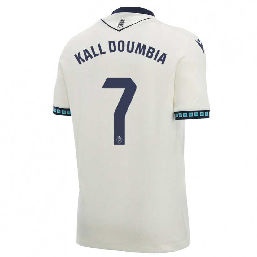Danxen Kinder Aly Kall Doumbia #7 Weiß Schwarz Hellblau Auswärtstrikot Trikot 2026/27 T-Shirt Schweiz