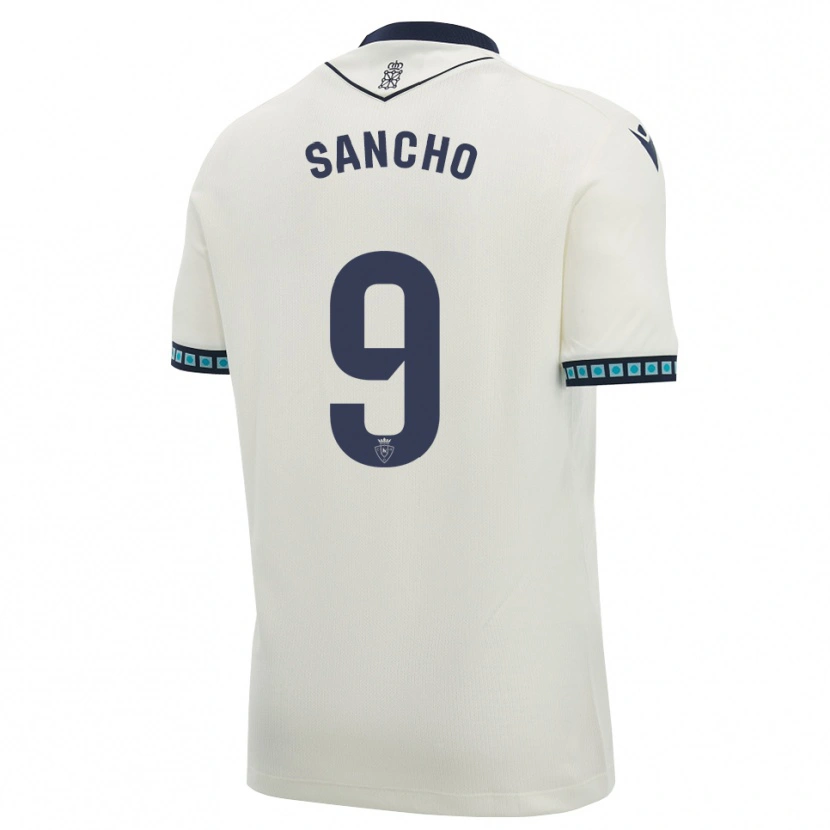 Danxen Kinder Dani Sancho #9 Weiß Schwarz Hellblau Auswärtstrikot Trikot 2026/27 T-Shirt Schweiz
