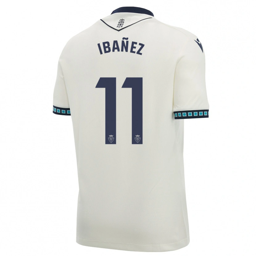 Danxen Kinder Lucas Ibañez #11 Weiß Schwarz Hellblau Auswärtstrikot Trikot 2026/27 T-Shirt Schweiz