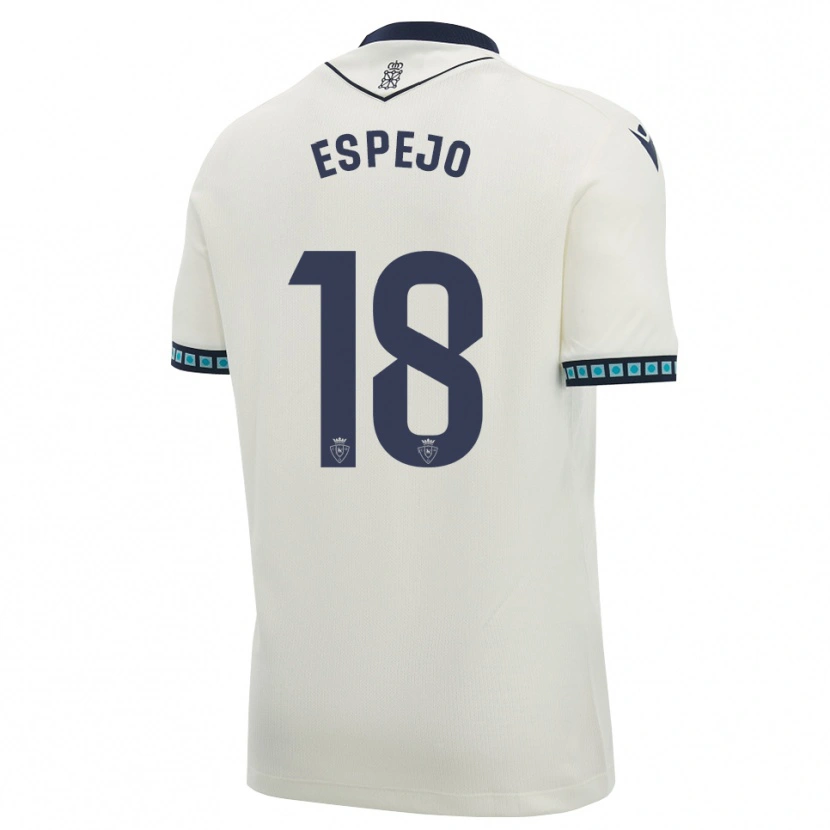 Danxen Kinder Diego Espejo #18 Weiß Schwarz Hellblau Auswärtstrikot Trikot 2026/27 T-Shirt Schweiz