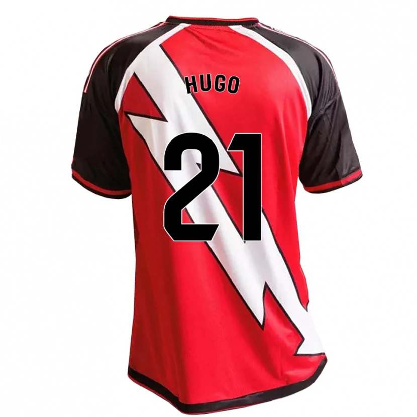 Danxen Kinder Hugo Navarro #21 Rot Schwarz Weiß Auswärtstrikot Trikot 2026/27 T-Shirt Schweiz