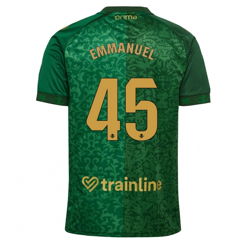 Danxen Kinder Jean Emmanuel N'agoran #45 Waldgrün Dunkelgoldrute Auswärtstrikot Trikot 2026/27 T-Shirt Schweiz