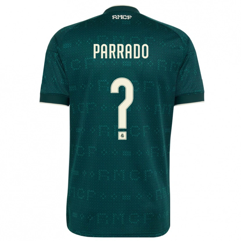 Danxen Kinder Diego Parrado #0 Dunkelgrauweiß Auswärtstrikot Trikot 2026/27 T-Shirt Schweiz