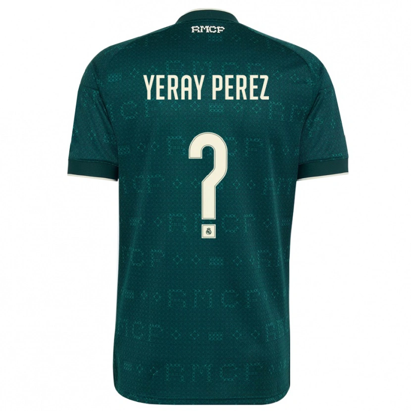 Danxen Kinder Yeray Perez #0 Dunkelgrauweiß Auswärtstrikot Trikot 2026/27 T-Shirt Schweiz