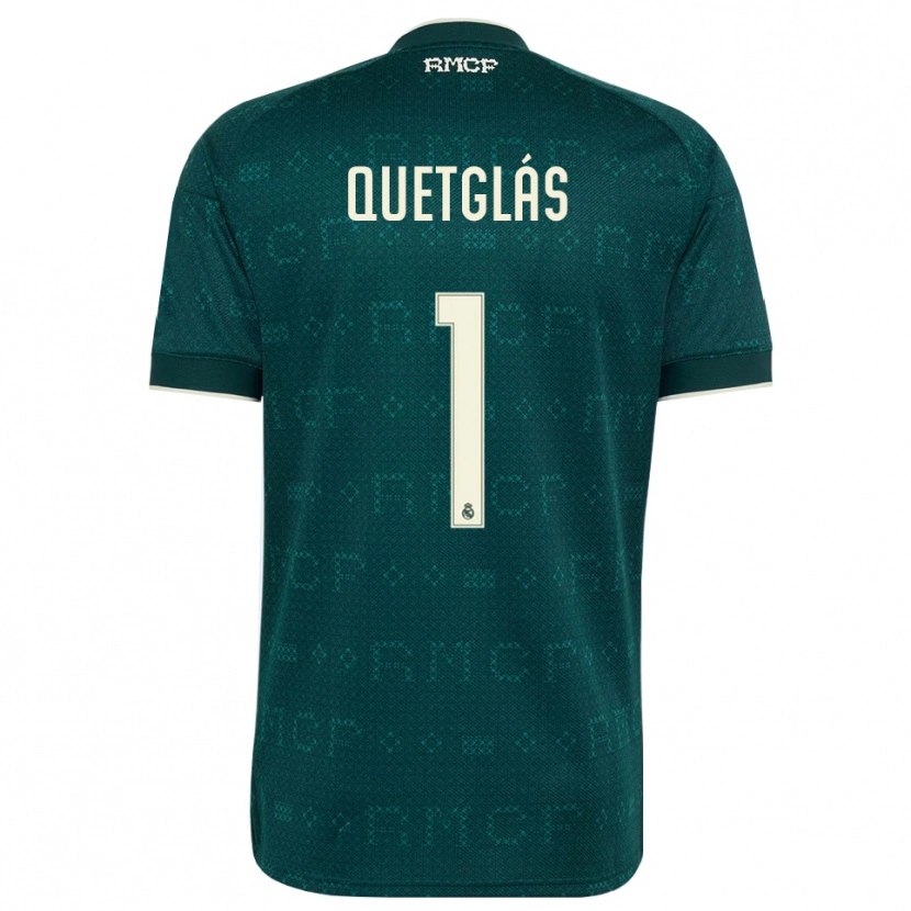 Danxen Kinder Ferran Quetglás #1 Dunkelgrauweiß Auswärtstrikot Trikot 2026/27 T-Shirt Schweiz