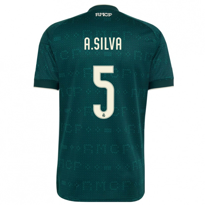 Danxen Kinder Antonia Silva #5 Dunkelgrauweiß Auswärtstrikot Trikot 2026/27 T-Shirt Schweiz