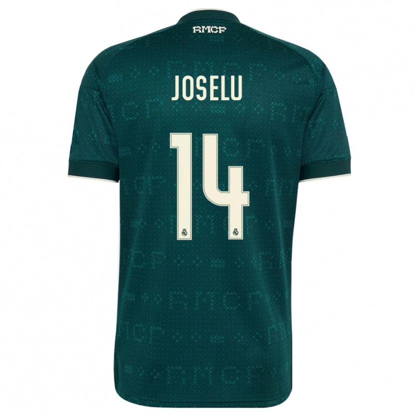 Danxen Kinder Joselu #14 Dunkelgrauweiß Auswärtstrikot Trikot 2026/27 T-Shirt Schweiz