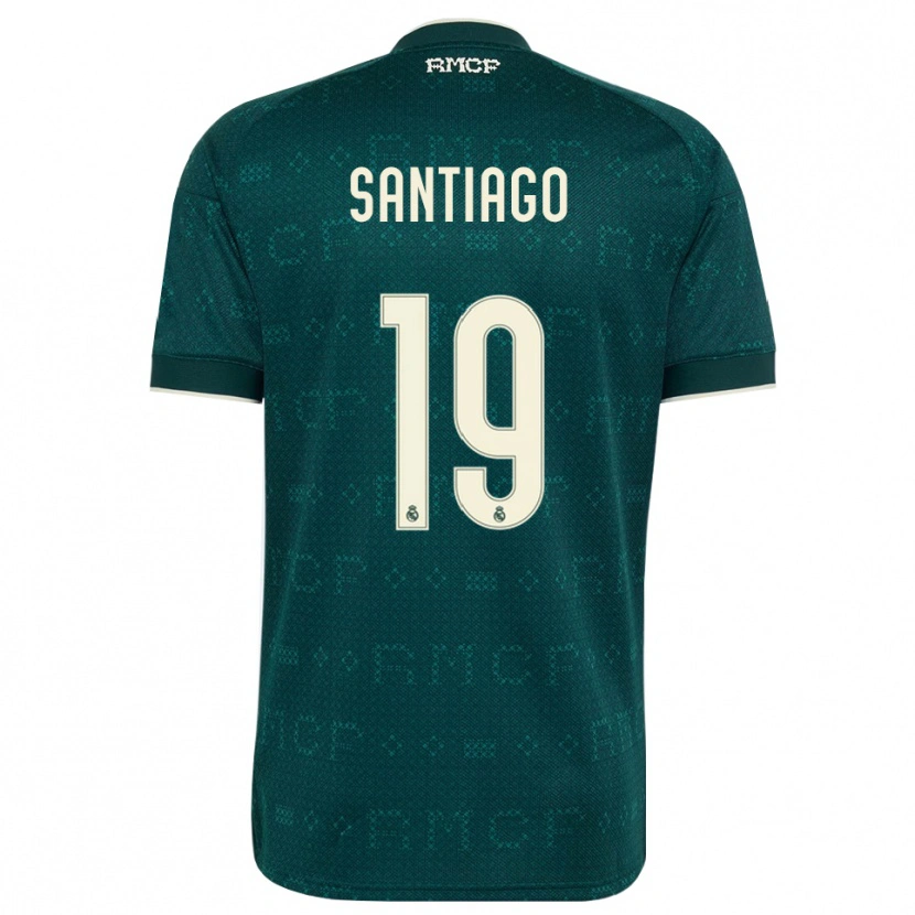 Danxen Kinder Aimar Santiago #19 Dunkelgrauweiß Auswärtstrikot Trikot 2026/27 T-Shirt Schweiz