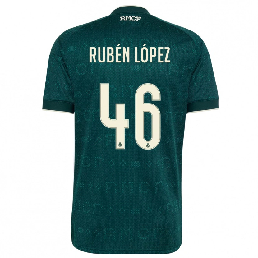 Danxen Kinder Rubén López #46 Dunkelgrauweiß Auswärtstrikot Trikot 2026/27 T-Shirt Schweiz