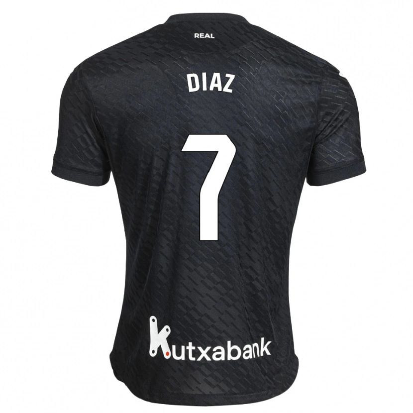 Danxen Kinder Dani Díaz #7 Schwarz Weiß Auswärtstrikot Trikot 2026/27 T-Shirt Schweiz