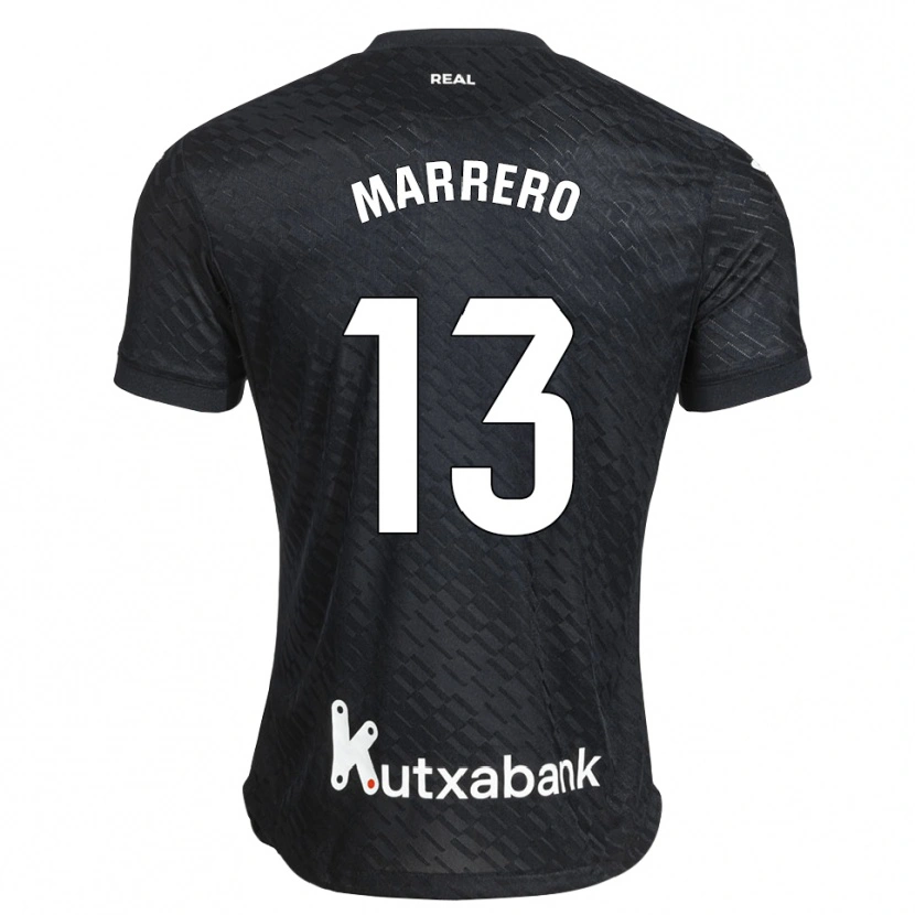 Danxen Kinder Unai Marrero #13 Schwarz Weiß Auswärtstrikot Trikot 2026/27 T-Shirt Schweiz