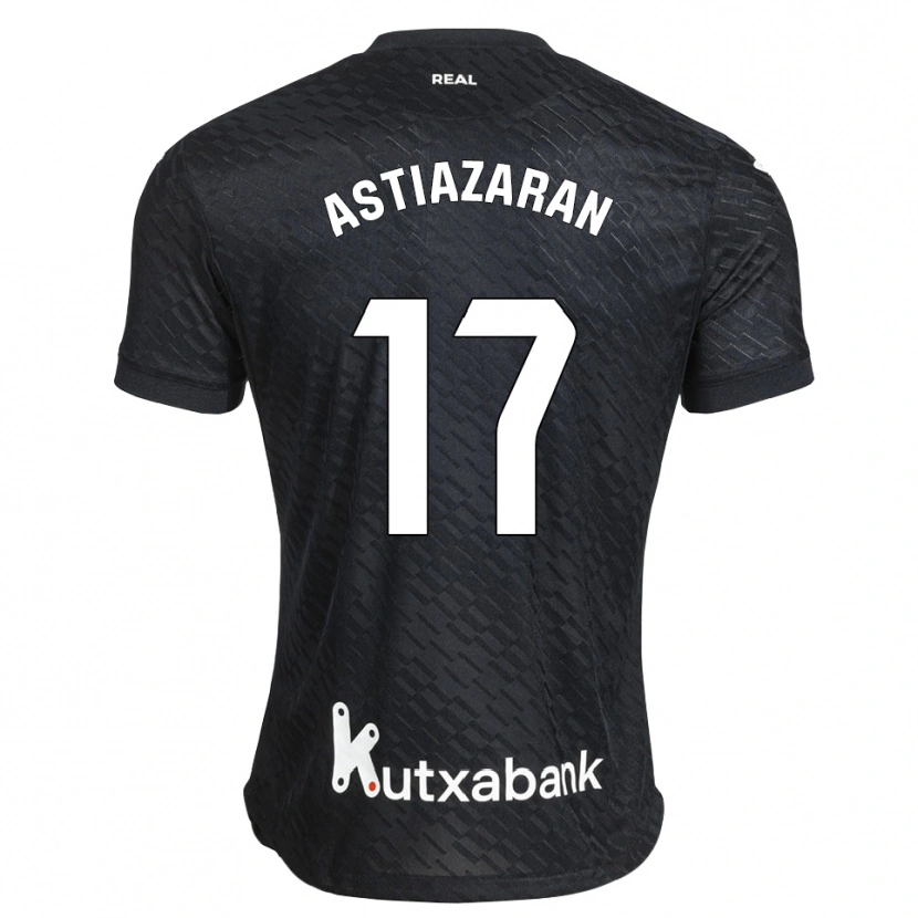 Danxen Kinder Lander Astiazaran #17 Schwarz Weiß Auswärtstrikot Trikot 2026/27 T-Shirt Schweiz