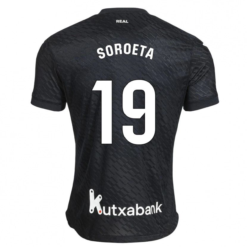 Danxen Kinder Javier Soroeta #19 Schwarz Weiß Auswärtstrikot Trikot 2026/27 T-Shirt Schweiz