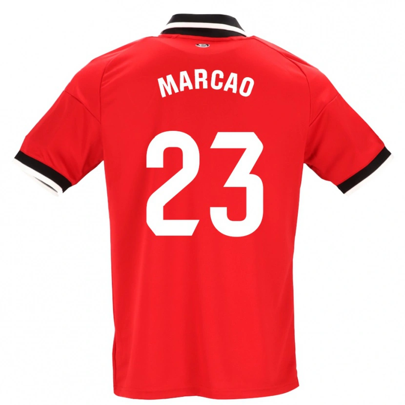 Danxen Kinder Marcão #23 Schwarz Weiß Rot Auswärtstrikot Trikot 2026/27 T-Shirt Schweiz