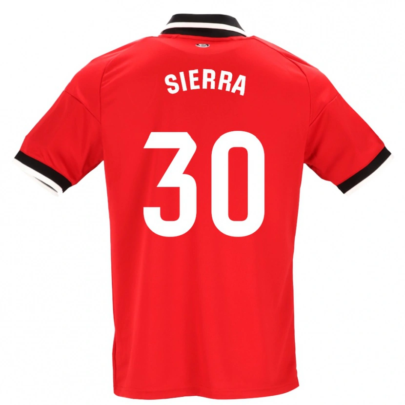 Danxen Kinder Miguel Sierra #30 Schwarz Weiß Rot Auswärtstrikot Trikot 2026/27 T-Shirt Schweiz