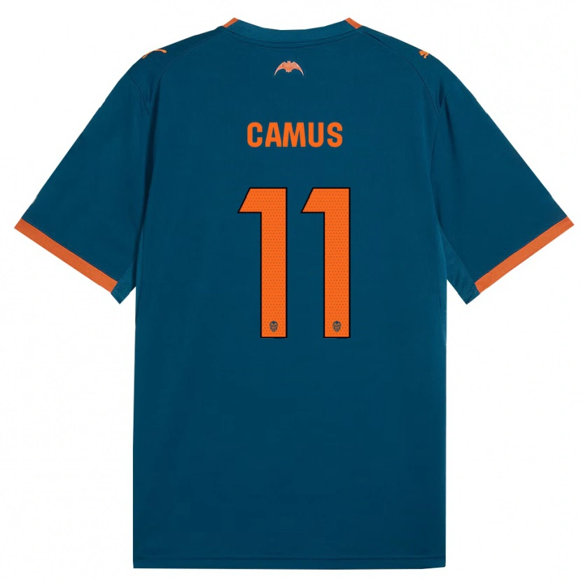 Danxen Kinder Marco Camus #11 Stahlblau Orange Auswärtstrikot Trikot 2026/27 T-Shirt Schweiz