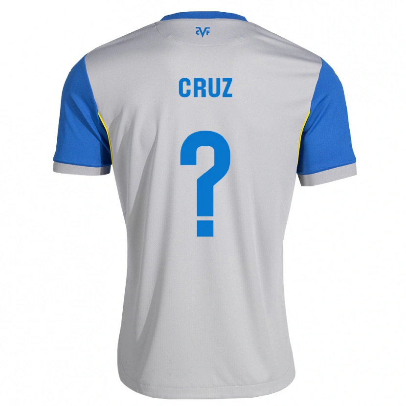 Danxen Kinder Daniel Cruz #0 Dodgerblau Grau Auswärtstrikot Trikot 2026/27 T-Shirt Schweiz