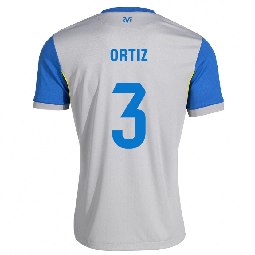 Danxen Kinder Eneko Ortiz #3 Dodgerblau Grau Auswärtstrikot Trikot 2026/27 T-Shirt Schweiz