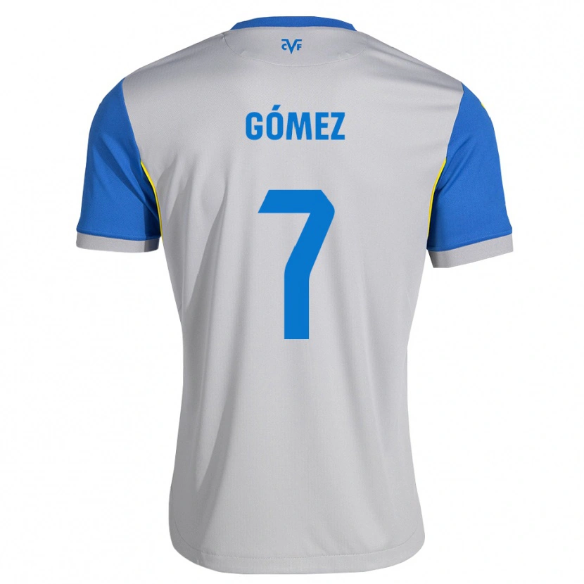 Danxen Kinder Valen Gómez #7 Dodgerblau Grau Auswärtstrikot Trikot 2026/27 T-Shirt Schweiz