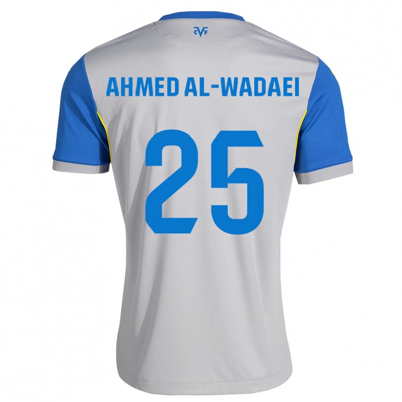 Danxen Kinder Sayed Ahmed Al-Wadaei #25 Dodgerblau Grau Auswärtstrikot Trikot 2026/27 T-Shirt Schweiz