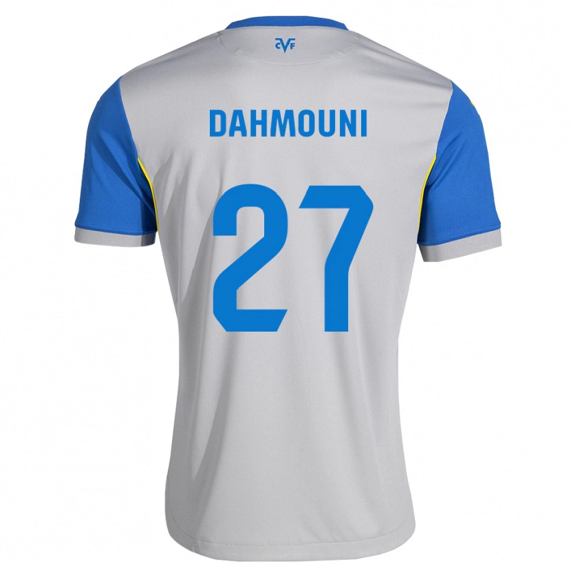 Danxen Kinder Moha Dahmouni #27 Dodgerblau Grau Auswärtstrikot Trikot 2026/27 T-Shirt Schweiz