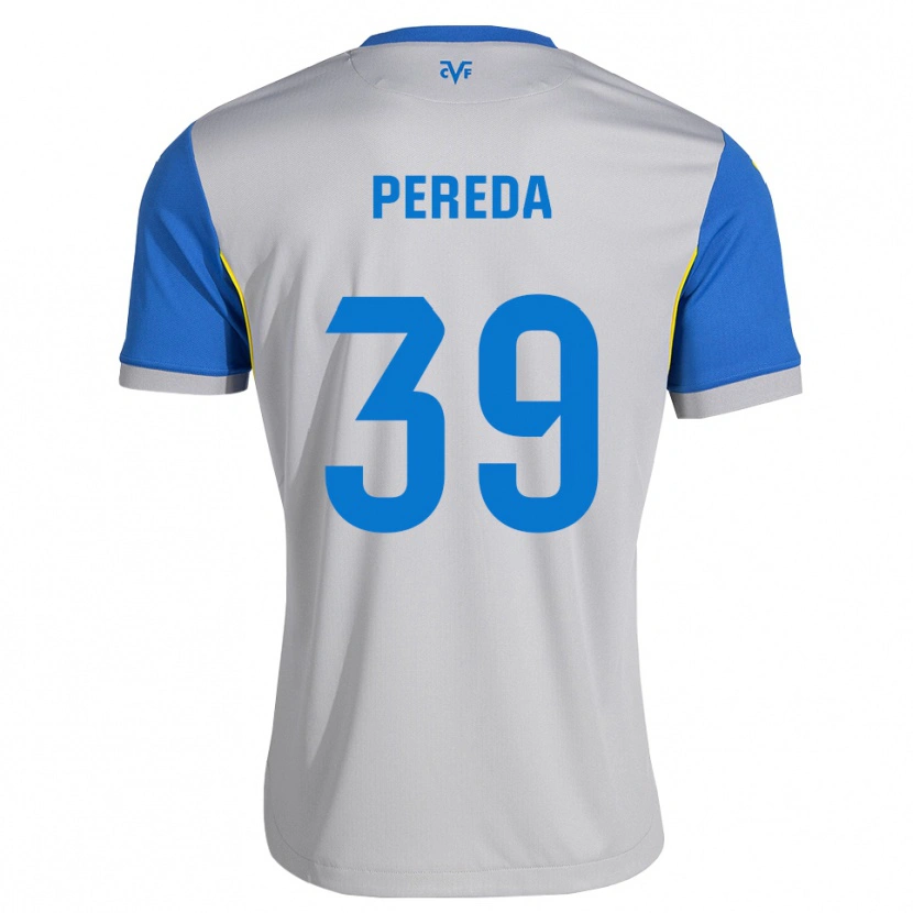 Danxen Kinder Pablo Pereda #39 Dodgerblau Grau Auswärtstrikot Trikot 2026/27 T-Shirt Schweiz