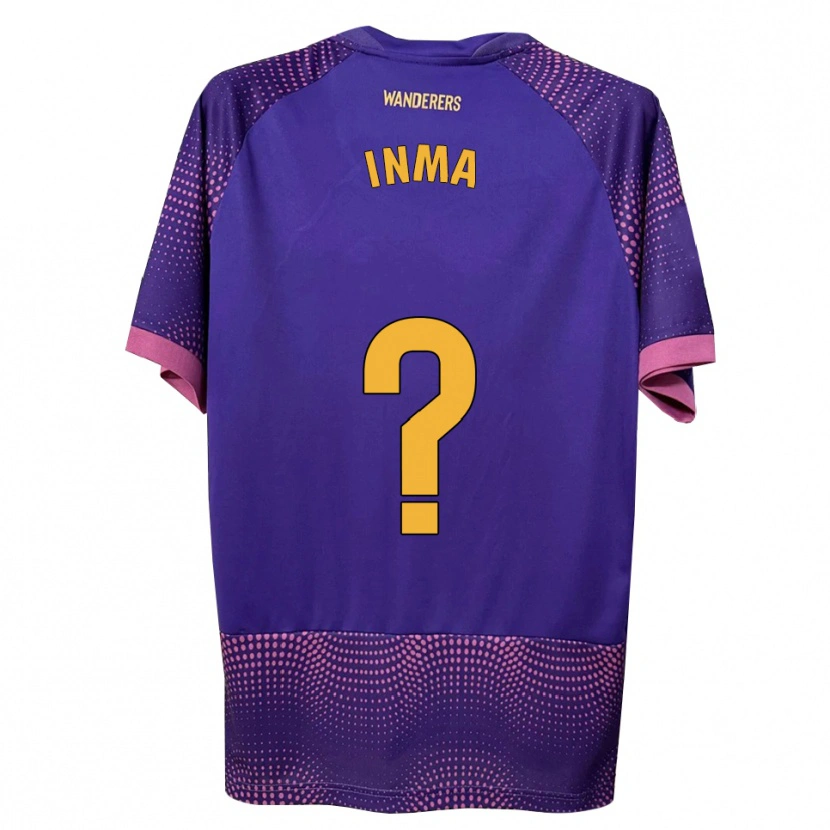 Danxen Kinder Inmaculada López Balsalobre #0 Lila Weiß Rosa Auswärtstrikot Trikot 2026/27 T-Shirt Schweiz