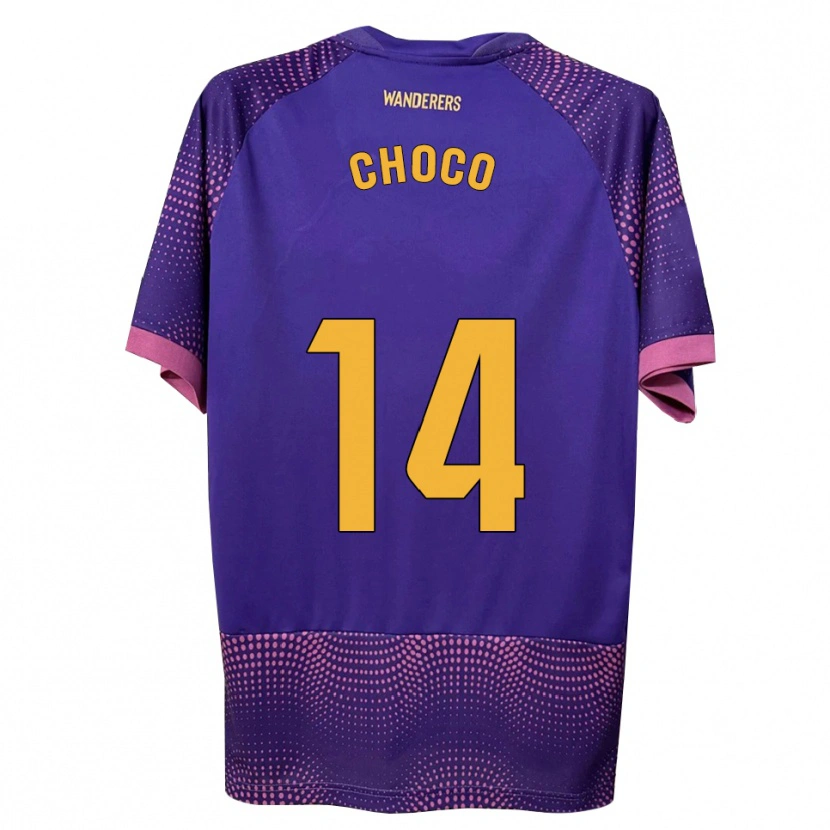 Danxen Kinder Choco #14 Lila Weiß Rosa Auswärtstrikot Trikot 2026/27 T-Shirt Schweiz