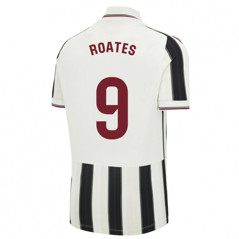 Danxen Kinder Andrei Roateș #9 Schwarz Weiß Rot Auswärtstrikot Trikot 2026/27 T-Shirt Schweiz