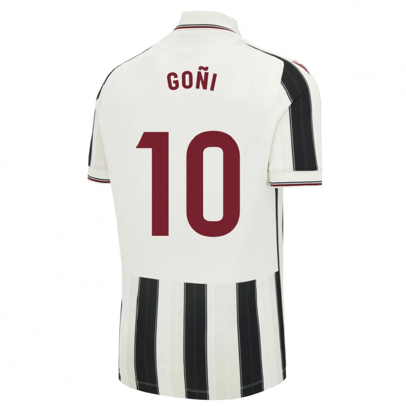Danxen Kinder Hugo Goñi #10 Schwarz Weiß Rot Auswärtstrikot Trikot 2026/27 T-Shirt Schweiz