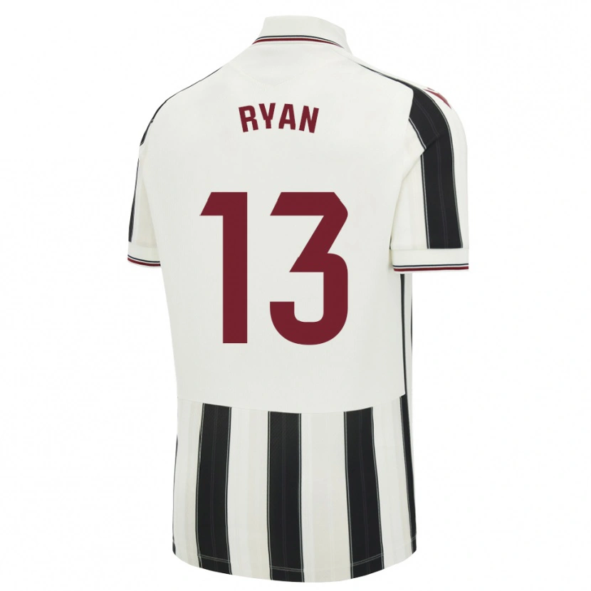 Danxen Kinder Mathew Ryan #13 Schwarz Weiß Rot Auswärtstrikot Trikot 2026/27 T-Shirt Schweiz
