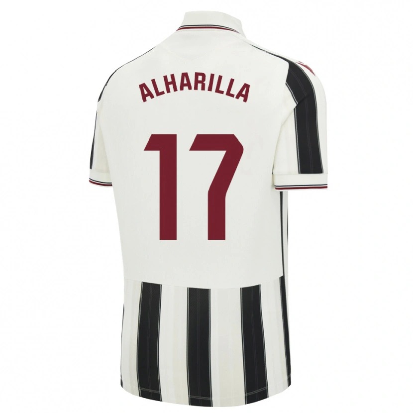 Danxen Kinder María Alharilla #17 Schwarz Weiß Rot Auswärtstrikot Trikot 2026/27 T-Shirt Schweiz