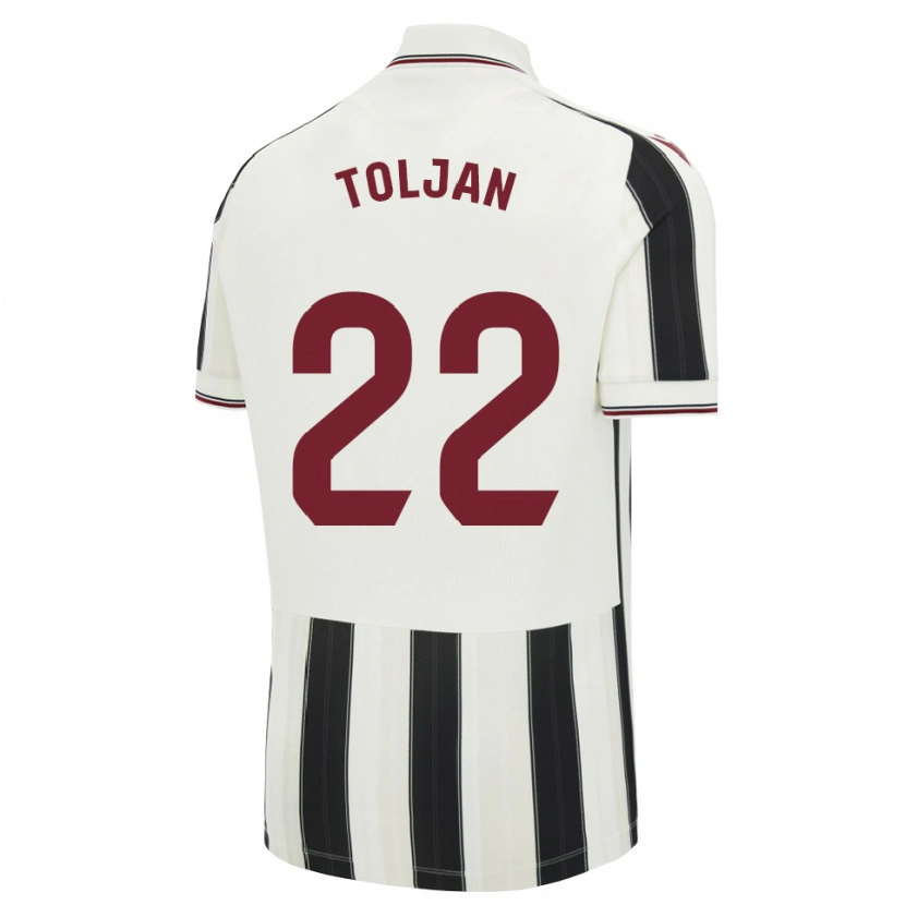 Danxen Kinder Jeremy Toljan #22 Schwarz Weiß Rot Auswärtstrikot Trikot 2026/27 T-Shirt Schweiz