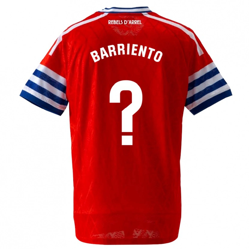 Danxen Kinder Darek Barriento #0 Königsblau Rot Auswärtstrikot Trikot 2026/27 T-Shirt Schweiz