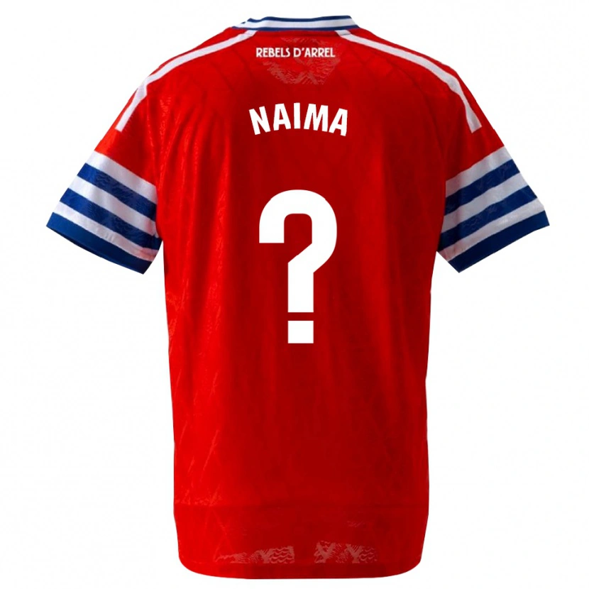 Danxen Kinder Naima García Aguilar #0 Königsblau Rot Auswärtstrikot Trikot 2026/27 T-Shirt Schweiz