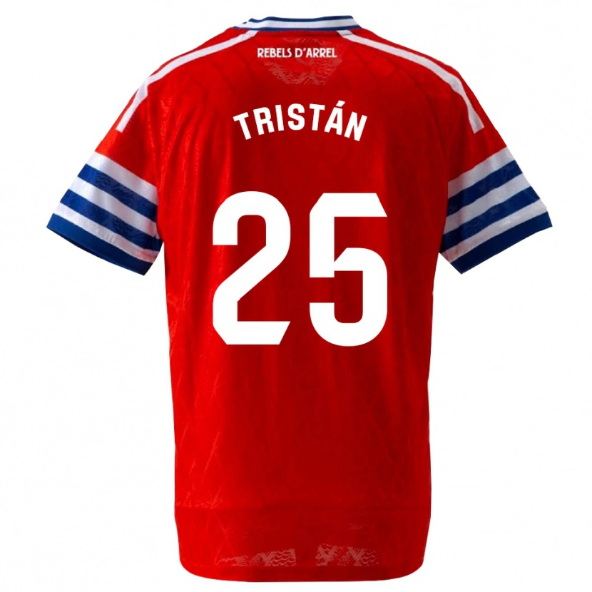 Danxen Kinder Pol Tristán #25 Königsblau Rot Auswärtstrikot Trikot 2026/27 T-Shirt Schweiz