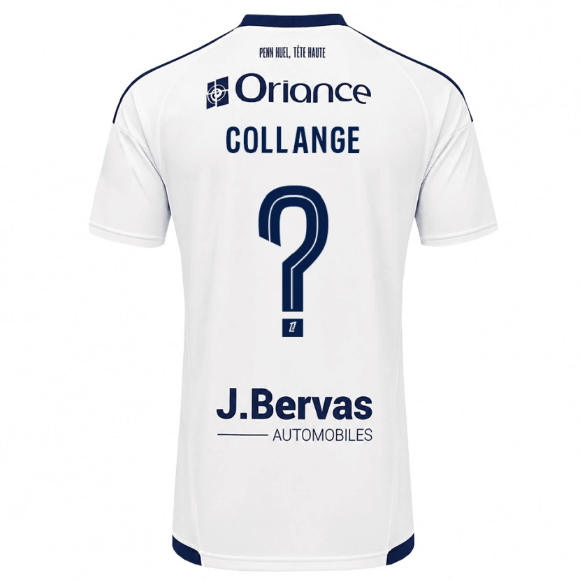 Danxen Kinder Malorie Collange #0 Marineweiß Auswärtstrikot Trikot 2026/27 T-Shirt Schweiz