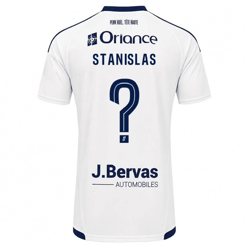 Danxen Kinder Lohys Stanislas #0 Marineweiß Auswärtstrikot Trikot 2026/27 T-Shirt Schweiz