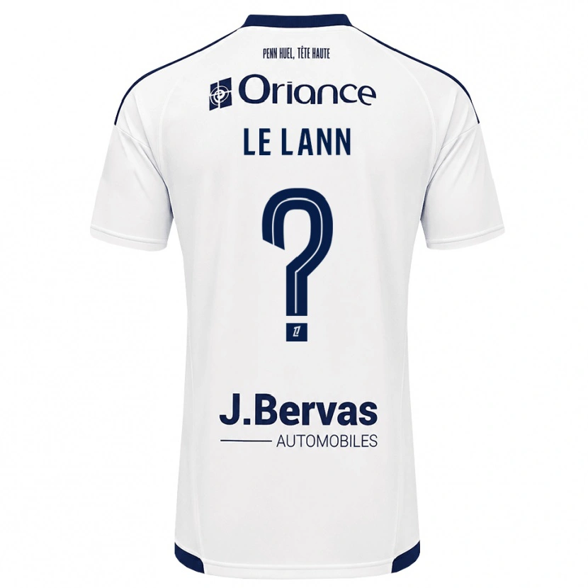 Danxen Kinder Lauraleen Le Lann #0 Marineweiß Auswärtstrikot Trikot 2026/27 T-Shirt Schweiz