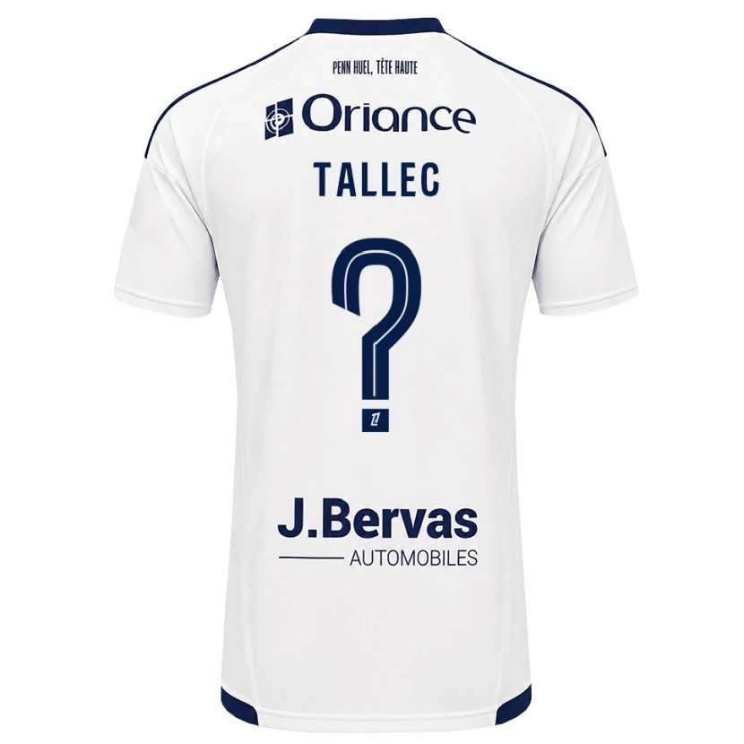 Danxen Kinder Ylionna Tallec #0 Marineweiß Auswärtstrikot Trikot 2026/27 T-Shirt Schweiz