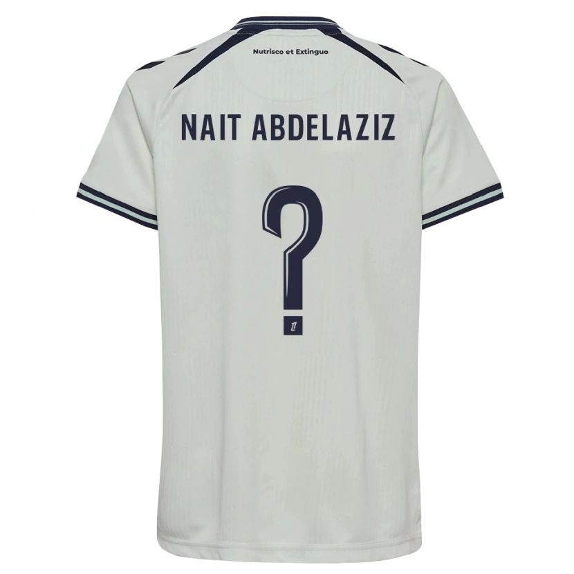 Danxen Kinder Elias Naït Abdelaziz #0 Mitternachtsblau Weiß Auswärtstrikot Trikot 2026/27 T-Shirt Schweiz