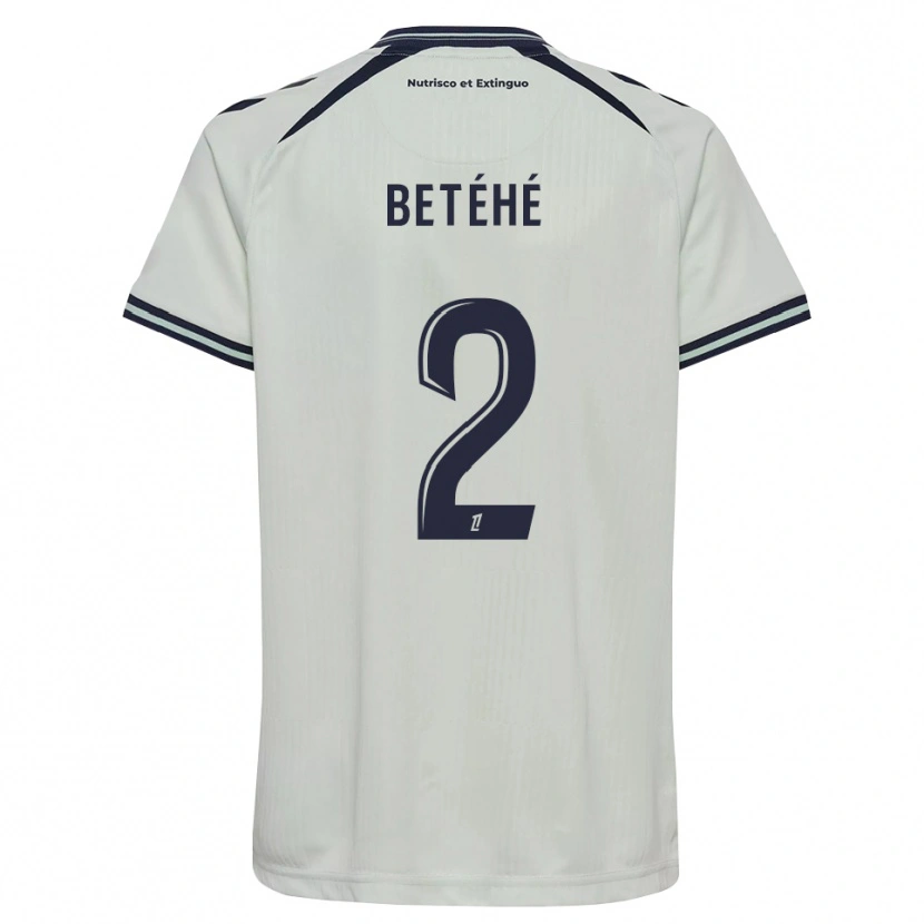 Danxen Kinder Aaron Betéhé #2 Mitternachtsblau Weiß Auswärtstrikot Trikot 2026/27 T-Shirt Schweiz