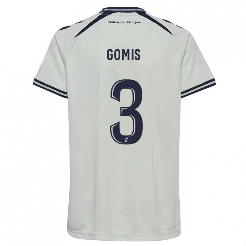 Danxen Kinder Georges Gomis #3 Mitternachtsblau Weiß Auswärtstrikot Trikot 2026/27 T-Shirt Schweiz