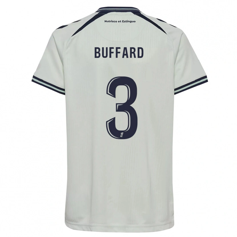 Danxen Kinder Matthieu Buffard #3 Mitternachtsblau Weiß Auswärtstrikot Trikot 2026/27 T-Shirt Schweiz