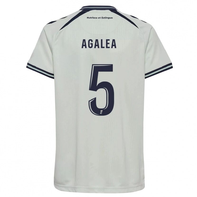 Danxen Kinder Nathan Agalea #5 Mitternachtsblau Weiß Auswärtstrikot Trikot 2026/27 T-Shirt Schweiz