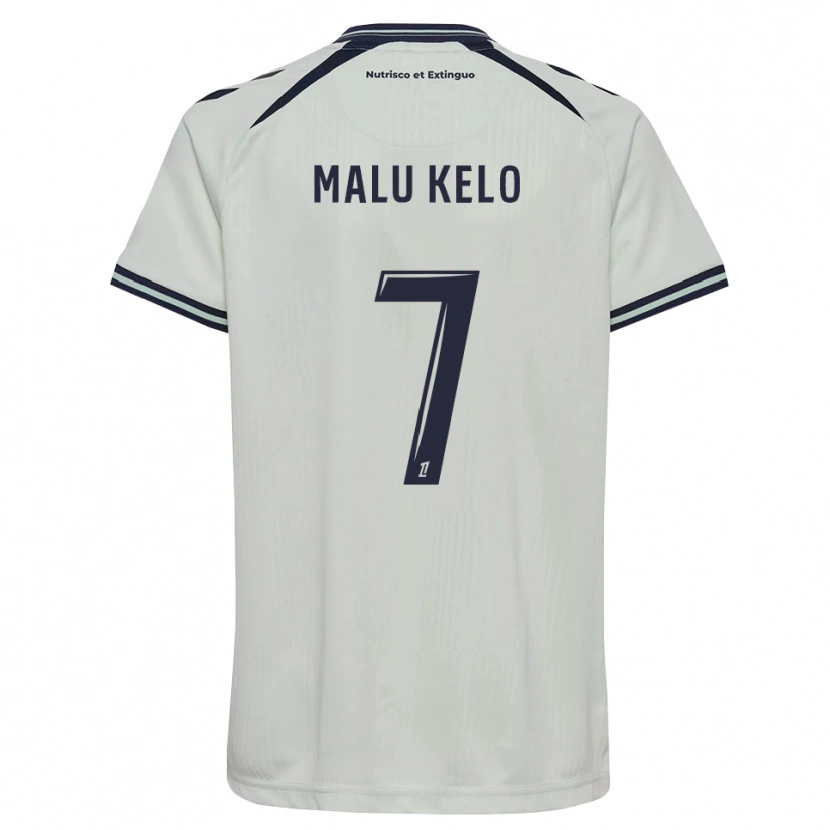 Danxen Kinder Yohann Malu Kelo #7 Mitternachtsblau Weiß Auswärtstrikot Trikot 2026/27 T-Shirt Schweiz